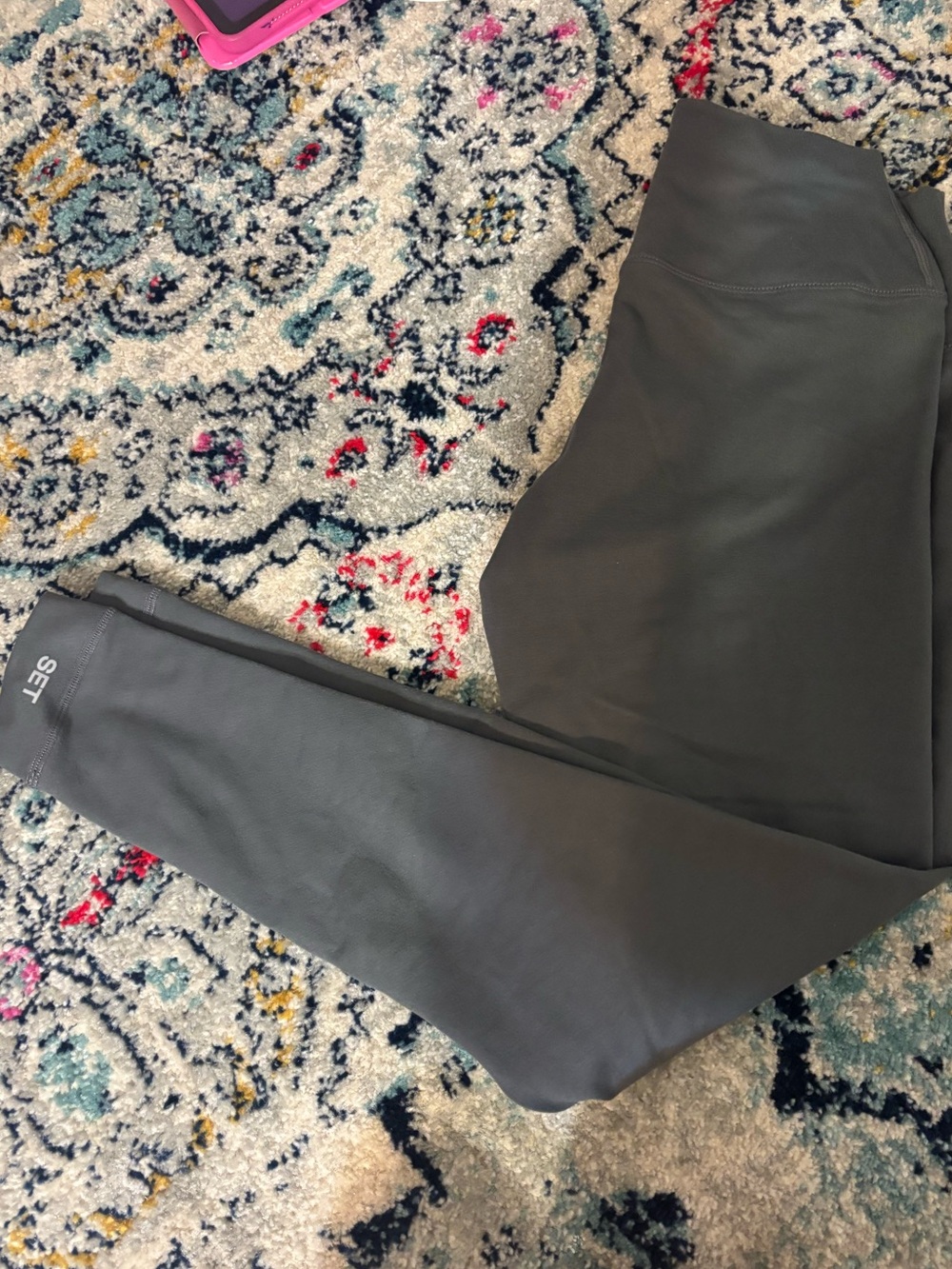 Set active gray leggings